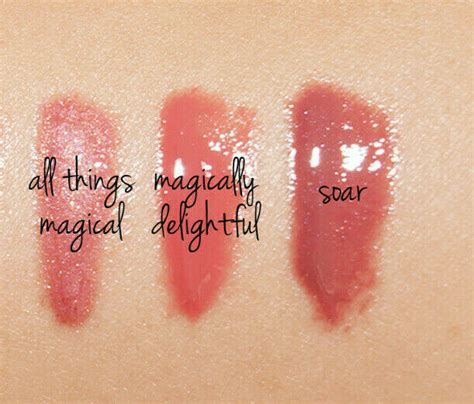 Mac magically delightfl lipglass swatch